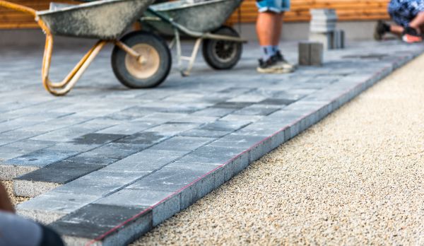 Paver Driveway Repair in Windsor